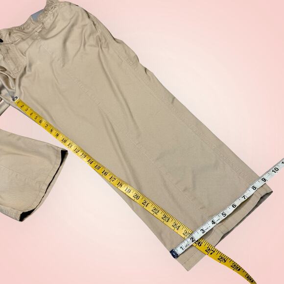 Catherines Comfort Waist Straight Pants Stretch Plus Size 1XWP Petite Khaki NWT - Picture 11 of 12